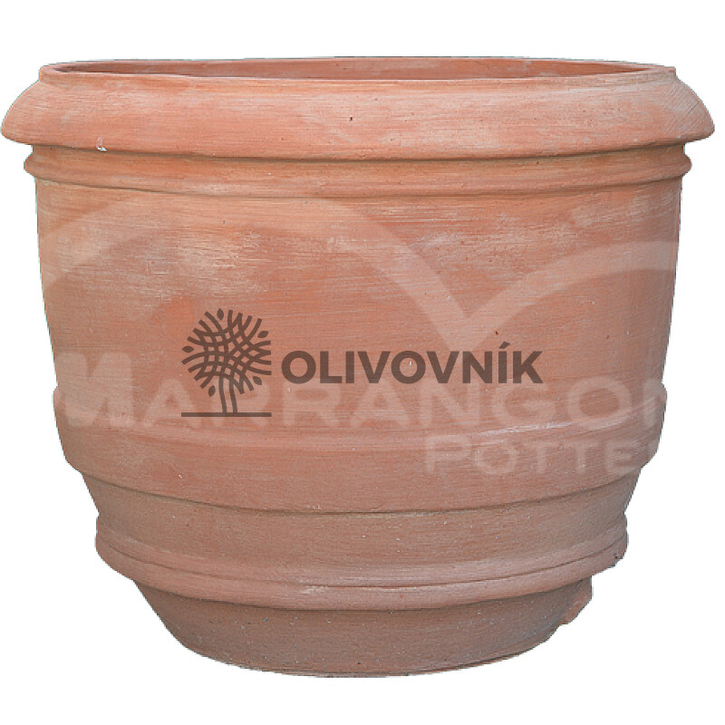 Terakota - kvetináč - Plain Barrel