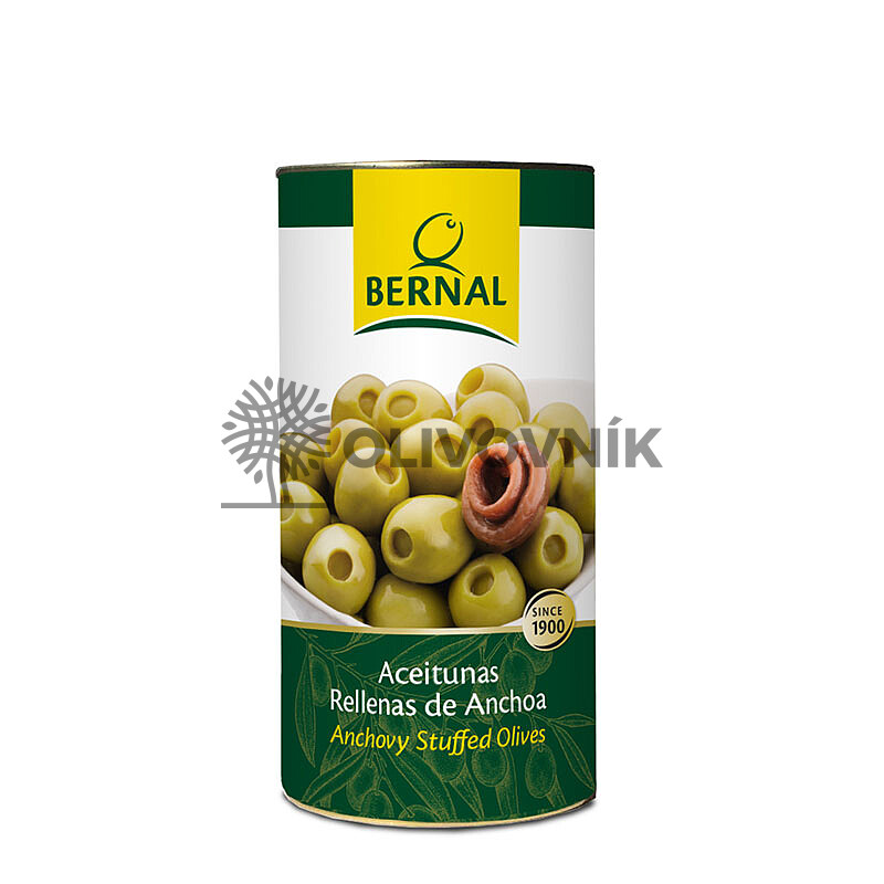Olivy Bernal - plnené ančovičkami (120g)