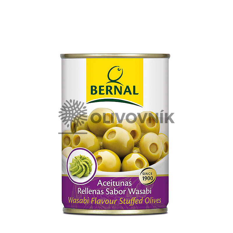 Olivy Bernal - plnené wasabi (120g)