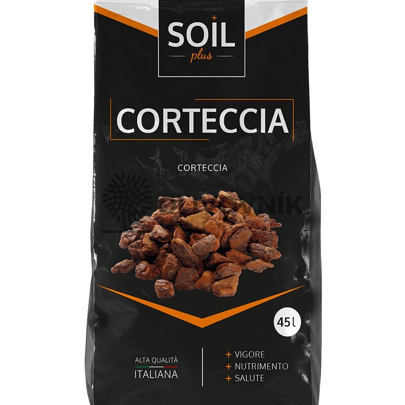 Piniová kůra prémium - dekorační 60l / 15-25 I Corteccia