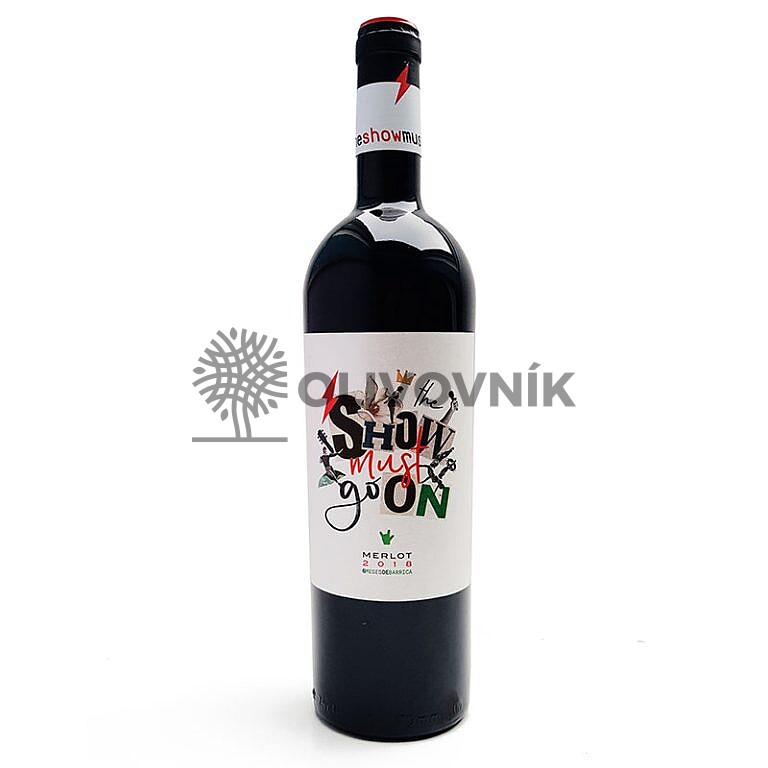 Show Must Go On - Merlot 2018 - 0,75 l - Bodegas Cerdá