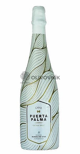 CAVA PUERTA PALMA EXTRA BRUT DOC - biele šumivé víno - 0,75 l