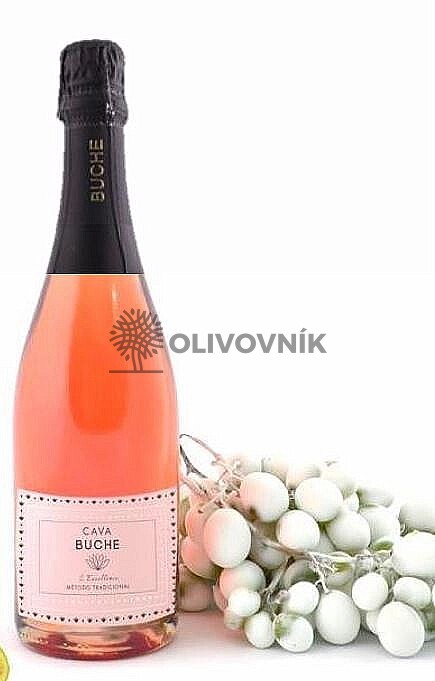 CAVA BUCHE DOC - ružové šumivé víno - 0,75 l