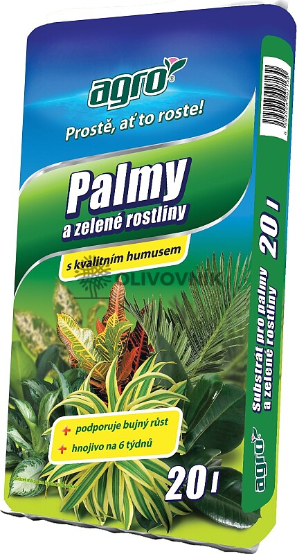 AGRO Substrát pre palmy 20L