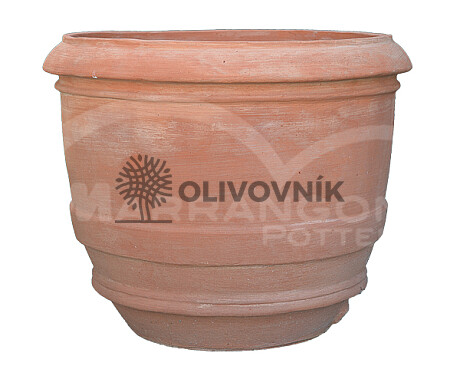 Terakota - kvetináč - Plain Barrel