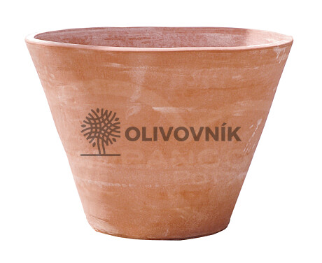 Terakota - kvetináč - SIMPLE POT WITHOUT RIM - Taliansko