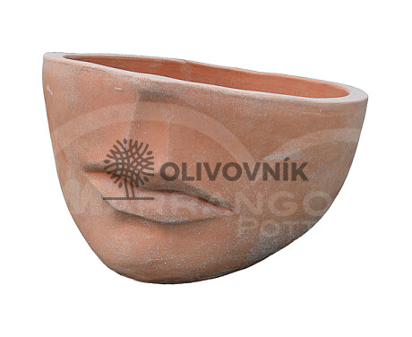 Terakota - kvetináč - MOUTH - Taliansko