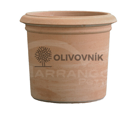 Terakota - kvetináč - PLAIN TALL CYLINDER - Taliansko