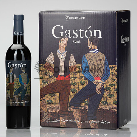 Gastón - Syrah 2021 - 0,75 l - Bodegas Cerdá