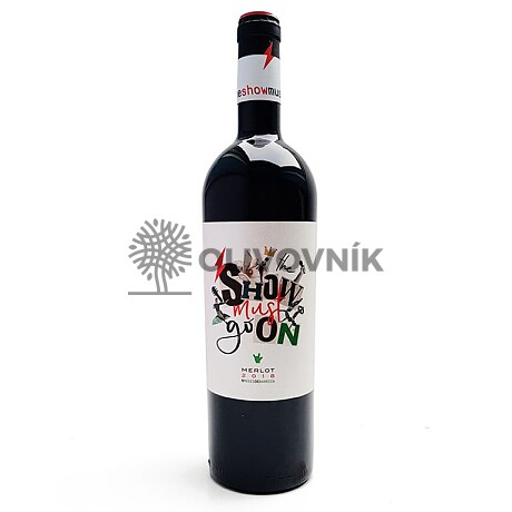 Show Must Go On - Merlot 2018 - 0,75 l - Bodegas Cerdá