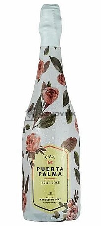 CAVA PUERTA PALMA BRUT ROSÉ DOC - ružové šumivé víno - 0,75 l