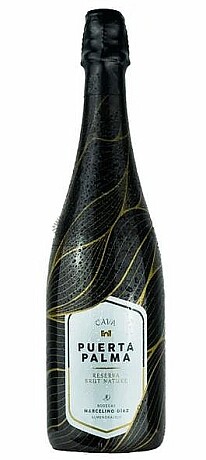 CAVA PUERTA PALMA BRUT RESERVA NATURE DOC - biele šumivé víno - 0,75 l