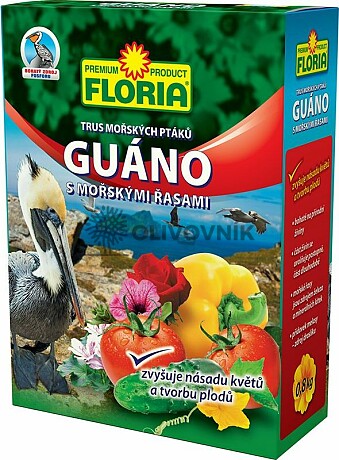 FLORIA GUÁNO s morskými riasami 0,8kg