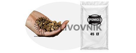 Pomice 45L - vulkánsky kameň