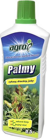 AGRO Kvapalné hnojivo PALMY 0,5L