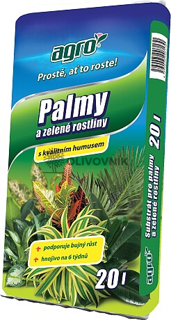 AGRO Substrát pre palmy 20L