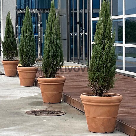 Kvetináč DOUBLE RIM 140 DBL